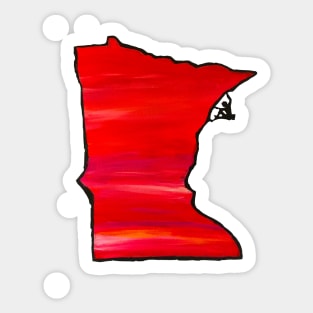 Minnesota Climbing Sticker